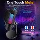 Геймърски микрофон Gaming USB Microphone - VCOM-M902 Black - USB, RGB Геймърски микрофон Gaming USB Microphone - VCOM-M902 Black - USB, RGB