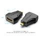 Adapter Micro HDMI M / HDMI F Black - AITB0 Adapter Micro HDMI M / HDMI F Black - AITB0