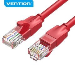 LAN UTP Cat.6 Patch Cable - 1M Red - IBERF LAN UTP Cat.6 Patch Cable - 1M Red - IBERF