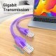 LAN UTP Cat.6 Patch Cable - 1M Purple - IBEVF
