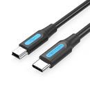 Vention Кабел USB 2.0 C M / Mini USB 5pin 0.5m - COWBD Vention Кабел USB 2.0 C M / Mini USB 5pin 0.5m - COWBD