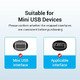 USB 2.0 C M / Mini USB 5pin 0.5m - COWBD USB 2.0 C M / Mini USB 5pin 0.5m - COWBD