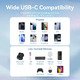 USB 2.0 AM / USB-C M 0.25m - CTWWC USB 2.0 AM / USB-C M 0.25m - CTWWC