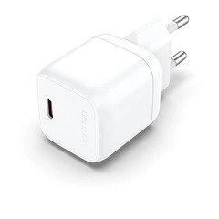 Универсално зарядно за стена Charger Wall GaN - USB Type-C 30W White - FAKW0-EU Универсално зарядно за стена Charger Wall GaN - USB Type-C 30W White - FAKW0-EU