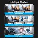 Cable - Display Port v1.2 DP M / M Black 4K 2.0M - HAKBH Cable - Display Port v1.2 DP M / M Black 4K 2.0M - HAKBH