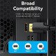 Кабел Cable - Display Port v1.2 DP M / M Black 4K 3.0M - HAKBI Кабел Cable - Display Port v1.2 DP M / M Black 4K 3.0M - HAKBI