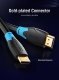 HDMI v2.0 M / M 4K/60Hz Gold - 1.5M Black - AACBG HDMI v2.0 M / M 4K/60Hz Gold - 1.5M Black - AACBG