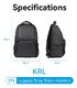 Laptop Backpack 15.6", Waterproof - KRLB0 Laptop Backpack 15.6", Waterproof - KRLB0