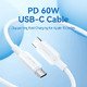 USB 2.0 C M / USB-C M 1.0m Black - TRCBF USB 2.0 C M / USB-C M 1.0m Black - TRCBF