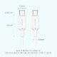 USB 2.0 C M / USB-C M 1.0m White - TRCWF USB 2.0 C M / USB-C M 1.0m White - TRCWF