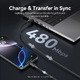 USB 2.0 AM / USB-C M 0.25m - TRQBAC USB 2.0 AM / USB-C M 0.25m - TRQBAC