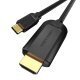 Cable Type-C to HDMI - 2.0m 4K Black - CGUBH