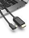 Кабел Type-C to HDMI Cable Right Angle 1.5M Black - CGVBG Кабел Type-C to HDMI Cable Right Angle 1.5M Black - CGVBG