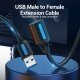 Кабел USB 3.0  Extension AM / AF - 1.5M Black - CBHBG