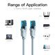 Кабел LAN UTP Cat5e Patch Cable - 30M Blue - VAP-A10-S3000 Кабел LAN UTP Cat5e Patch Cable - 30M Blue - VAP-A10-S3000