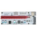 Mining Riser/Extender PCI Express 1x to 16x v.8 - 270uf - MAKKI-SR138-270