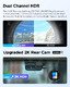 Dash Cam A229 Plus 2 Channel - 2K, HDR, Sony STARVIS 2, GPS Dash Cam A229 Plus 2 Channel - 2K, HDR, Sony STARVIS 2, GPS
