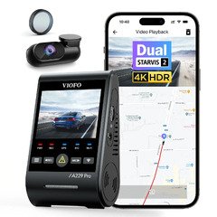 Dash Cam A229 Pro 2 Channel - 4K, HDR, Dual Sony STARVIS 2, GPS, Bluetooth Dash Cam A229 Pro 2 Channel - 4K, HDR, Dual Sony STARVIS 2, GPS, Bluetooth