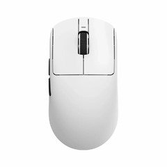 Wireless Gaming Mouse Dragonfly R1 SE+ - Huano Blue Glow V2, White Wireless Gaming Mouse Dragonfly R1 SE+ - Huano Blue Glow V2, White