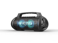 Bluetooth Party Speaker - D10 Black - 70W, Karaoke mic input, Light Show Bluetooth Party Speaker - D10 Black - 70W, Karaoke mic input, Light Show