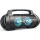 Блутут мобилна парти колонка Bluetooth Party Speaker - D10 Black - 70W, Karaoke mic input, Light Show Блутут мобилна парти колонка Bluetooth Party Speaker - D10 Black - 70W, Karaoke mic input, Light Show