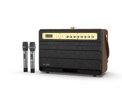 Блутут парти колона Bluetooth Party Speaker - K6L - 120W, 2 x Wireless Microphones, Karaoke Блутут парти колона Bluetooth Party Speaker - K6L - 120W, 2 x Wireless Microphones, Karaoke