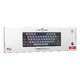 Gaming Mechanical Keyboard WAKIZASHI 2 - Red Switches (English US), Gray, Black Gaming Mechanical Keyboard WAKIZASHI 2 - Red Switches (English US), Gray, Black