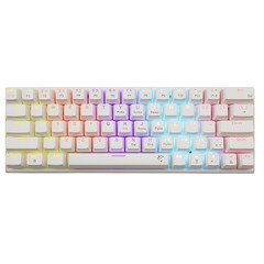 геймърска механична клавиатура Gaming Mechanical Keyboard WAKIZASHI 2 - Blue Switches (English US), White геймърска механична клавиатура Gaming Mechanical Keyboard WAKIZASHI 2 - Blue Switches (English US), White
