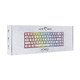 Gaming Keyboard RONIN - Membrane Switches (English US), White Gaming Keyboard RONIN - Membrane Switches (English US), White