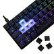 геймърска механична клавиатура Gaming Mechanical Keyboard SHINOBI 2 - YUSYA 5P Blue Switches (English US), Black геймърска механична клавиатура Gaming Mechanical Keyboard SHINOBI 2 - YUSYA 5P Blue Switches (English US), Black