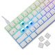геймърска механична клавиатура Gaming Mechanical Keyboard SHINOBI 2 - YUSYA 5P Blue Switches (English US), White геймърска механична клавиатура Gaming Mechanical Keyboard SHINOBI 2 - YUSYA 5P Blue Switches (English US), White