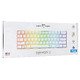 геймърска механична клавиатура Gaming Mechanical Keyboard SHINOBI 2 - YUSYA 5P Blue Switches (English US), White геймърска механична клавиатура Gaming Mechanical Keyboard SHINOBI 2 - YUSYA 5P Blue Switches (English US), White