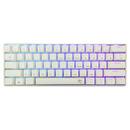 White Shark Gaming Mechanical Keyboard SHINOBI 2 - YUSYA 5P Red Switches (English US), White White Shark Gaming Mechanical Keyboard SHINOBI 2 - YUSYA 5P Red Switches (English US), White