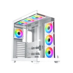 Case ATX - Aqua V Air Arctic (H23A) - 7 ARGB Fans Case ATX - Aqua V Air Arctic (H23A) - 7 ARGB Fans