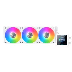 Water Cooling Connect 360 Arctic - LED Display, A-RGB Water Cooling Connect 360 Arctic - LED Display, A-RGB
