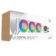 водно охлаждане Water Cooling LK 360 Digital Arctic - LED Display, A-RGB водно охлаждане Water Cooling LK 360 Digital Arctic - LED Display, A-RGB