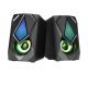 Gaming Speakers 2.0 6W RGB Backlight, USB powered - SK-402
