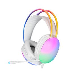 геймърски слушалки Gaming Headphones GH-511 - 50mm, RGB, White геймърски слушалки Gaming Headphones GH-511 - 50mm, RGB, White