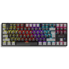 геймърска механична клавиатура Gaming Mechanical keyboard 87 keys TKL - GK-989B - RED switches геймърска механична клавиатура Gaming Mechanical keyboard 87 keys TKL - GK-989B - RED switches