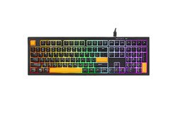 геймърска клавиатура Gaming Keyboard 104 keys - KB-512 BK - Silent геймърска клавиатура Gaming Keyboard 104 keys - KB-512 BK - Silent
