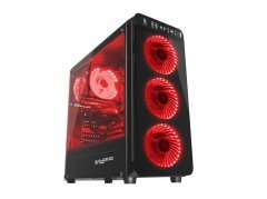 Case Gaming ATX - IRID 300 RED - NPC-1131 Case Gaming ATX - IRID 300 RED - NPC-1131