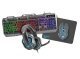Gaming COMBO THUNDERJET 4-in-1 Keyboard, Mouse, Headset, Mousepad - NFU-1217