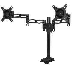 Стойка за монитори Desk Mount Dual Monitor 4xUSB - Z2 Black Стойка за монитори Desk Mount Dual Monitor 4xUSB - Z2 Black