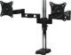 Стойка за монитори Desk Mount Dual Monitor 4xUSB - Z2 Black Стойка за монитори Desk Mount Dual Monitor 4xUSB - Z2 Black