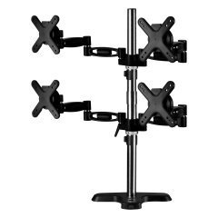 Desk Mount 4 Monitors 4xUSB3.0 - Z4 Pro Desk Mount 4 Monitors 4xUSB3.0 - Z4 Pro