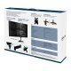 Desk Mount 4 Monitors 4xUSB3.0 - Z4 Pro Desk Mount 4 Monitors 4xUSB3.0 - Z4 Pro