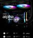 Water Cooling ALPHA 24 BLACK - Addressable RGB - LGA1700/AM5