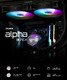 Water Cooling ALPHA 28 BLACK - Addressable RGB - LGA1700/AM5