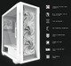 Case ATX - I3 NEO TG White - aRGB, Tempered Glass Case ATX - I3 NEO TG White - aRGB, Tempered Glass