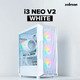 кутия Case ATX - I3 NEO V2 White - RGB, Mesh кутия Case ATX - I3 NEO V2 White - RGB, Mesh